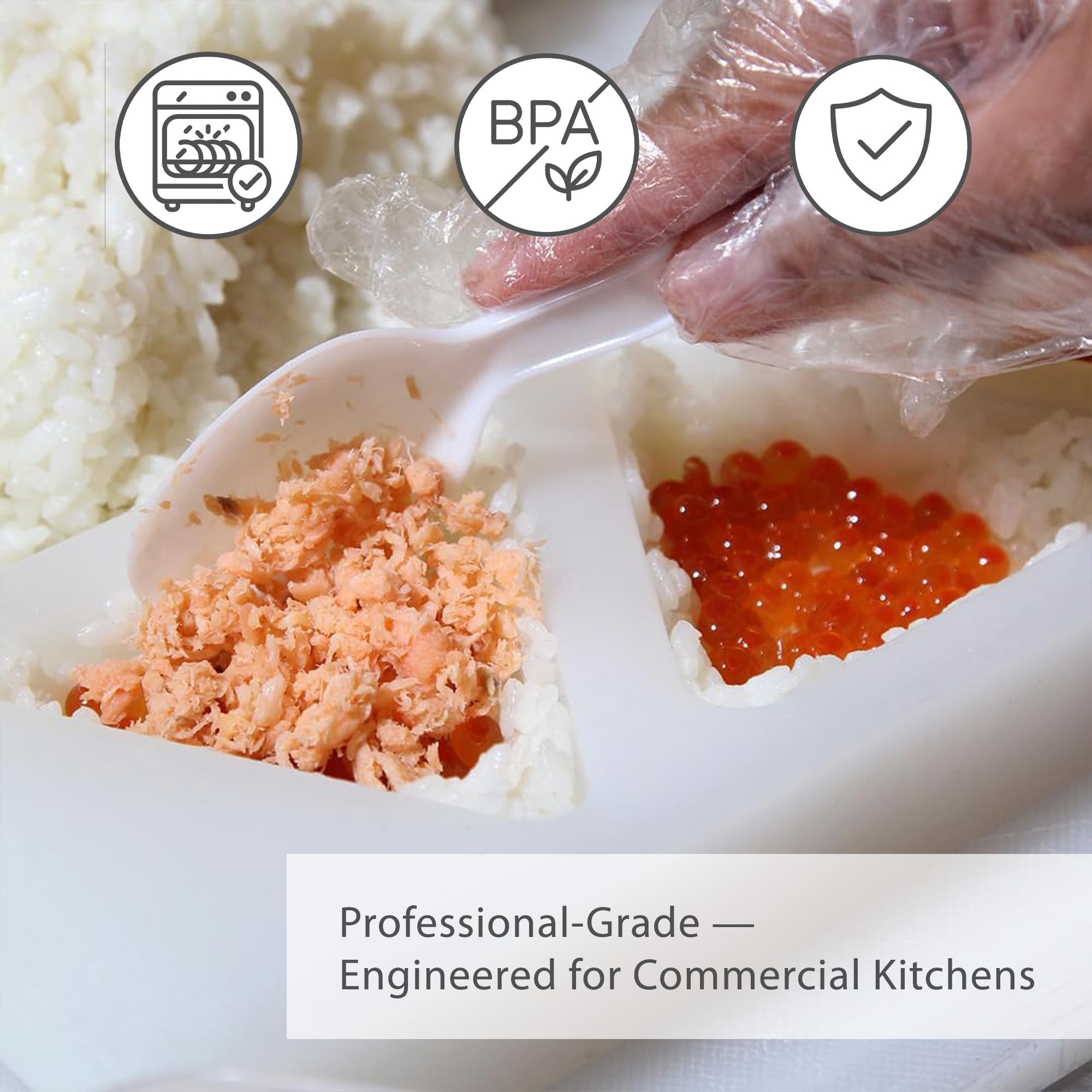 rice ball様② Amazon.com | TIKUSAN Onigiri Mold Musubi Maker Japanese Rice